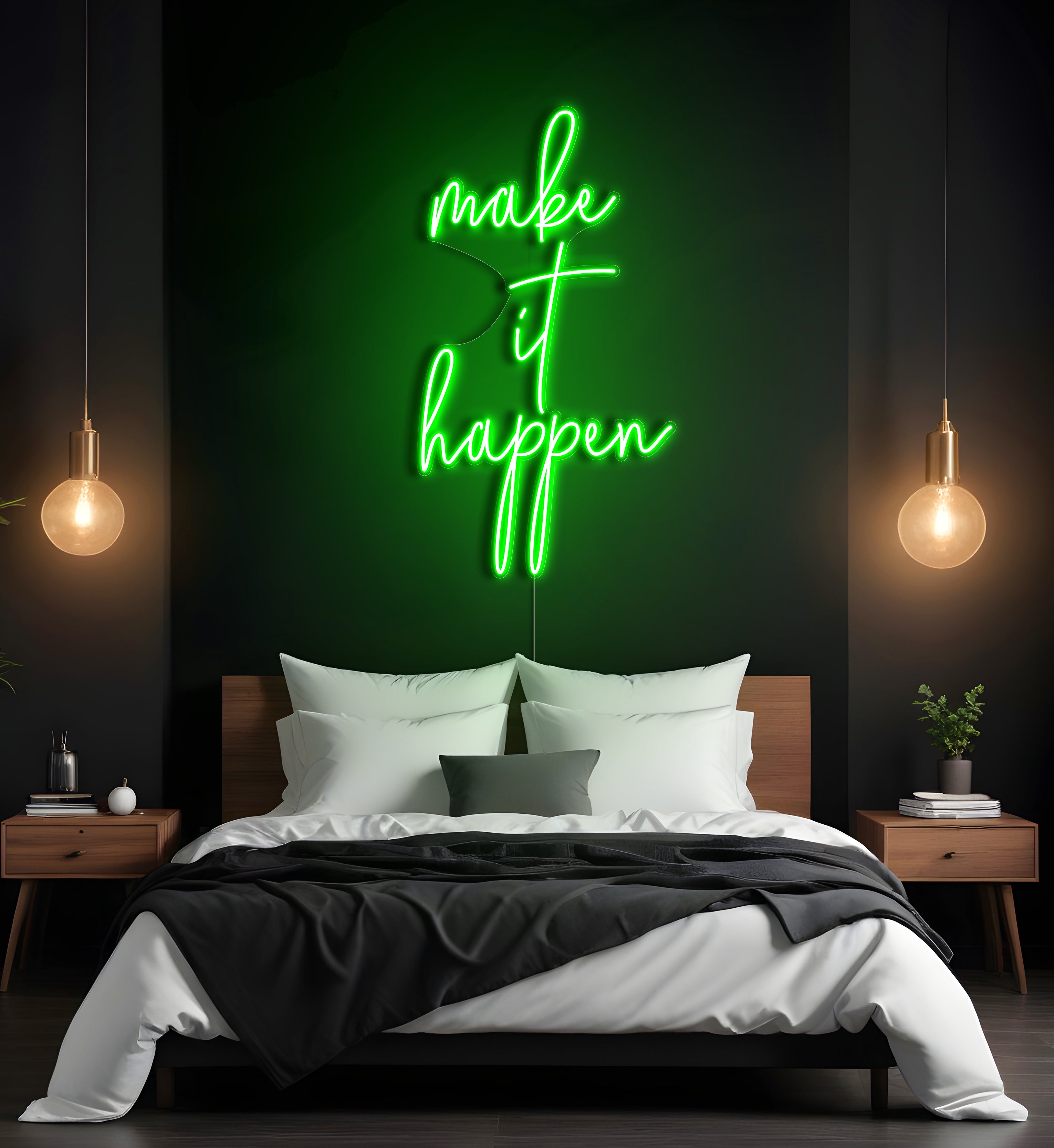 Make It Happen LED Neon Sign