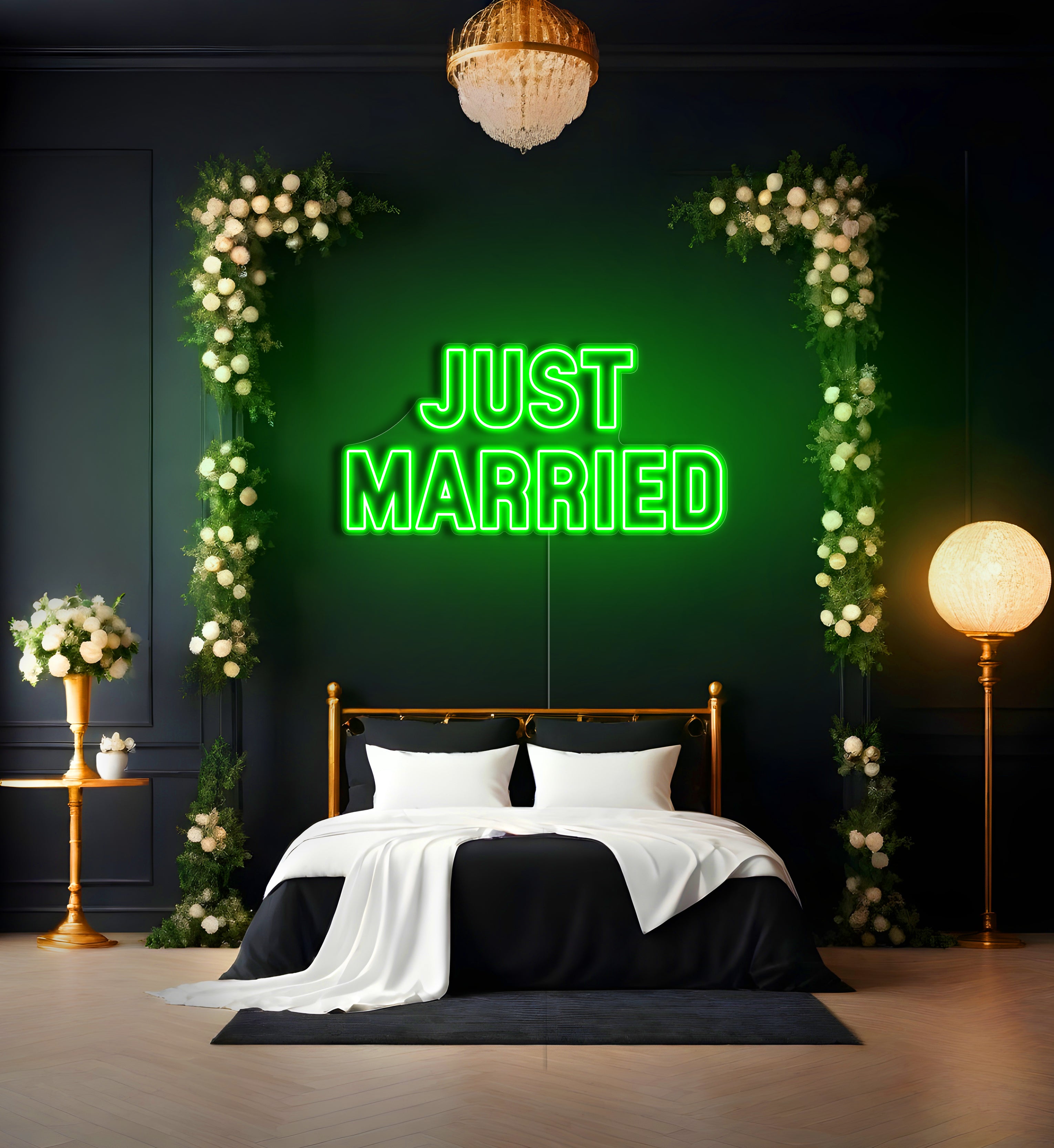 Just Married LED Neon Sign