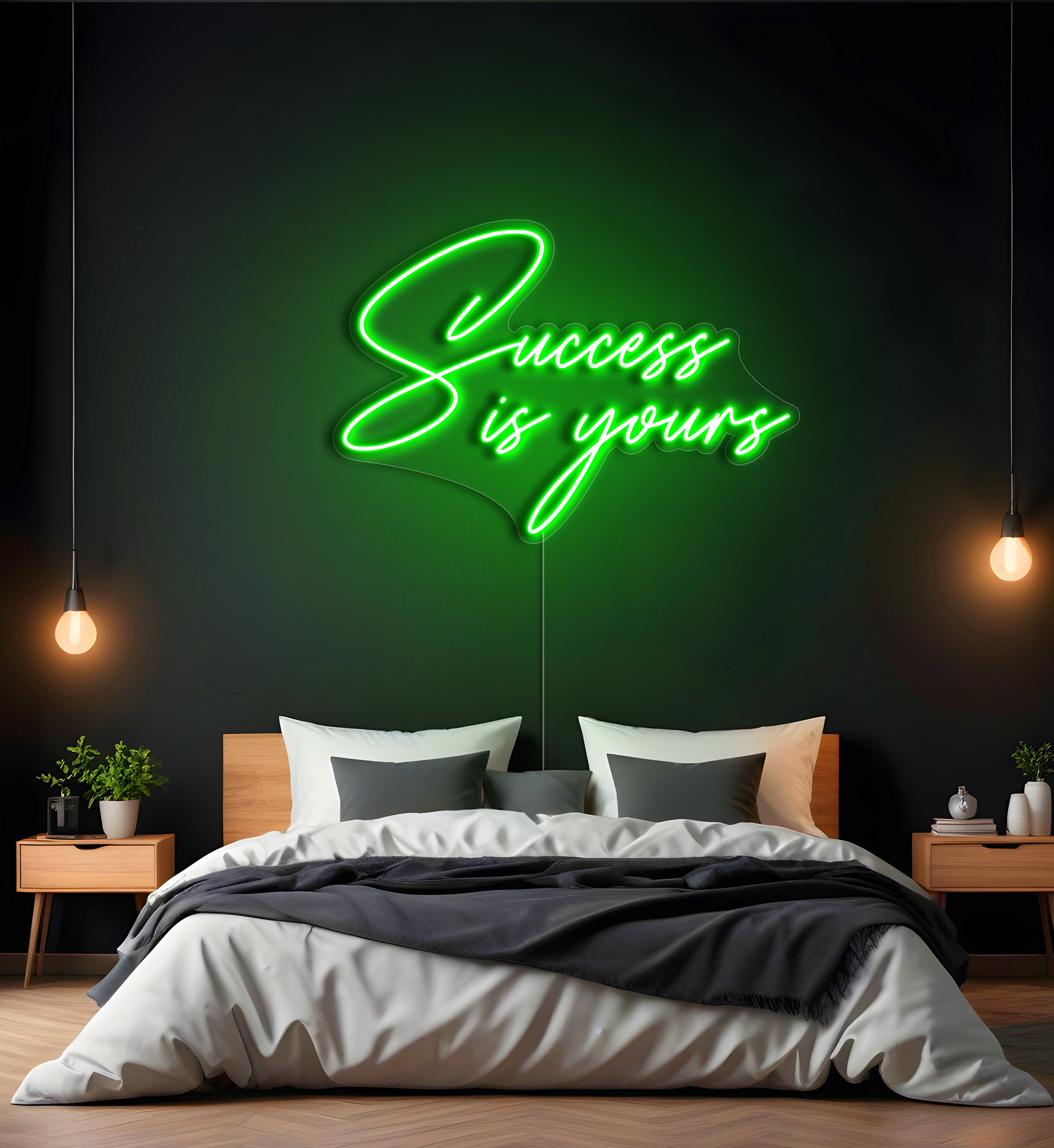 Success Is Yours LED Neon Sign