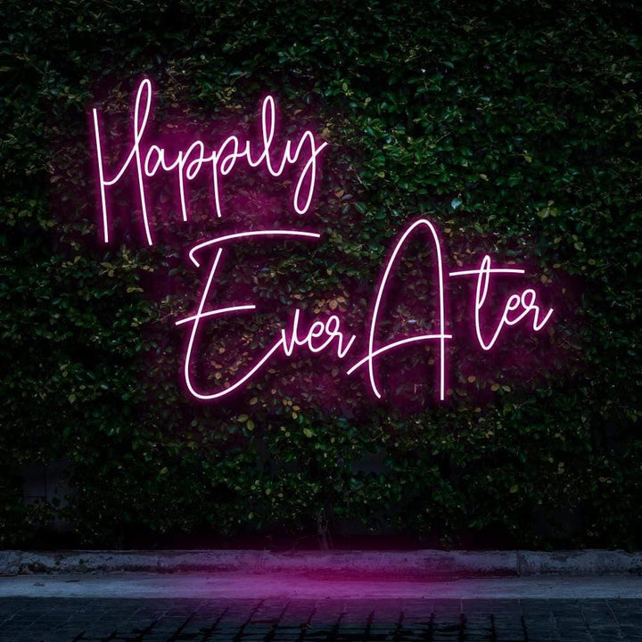 Happily Ever After LED Neon Sign