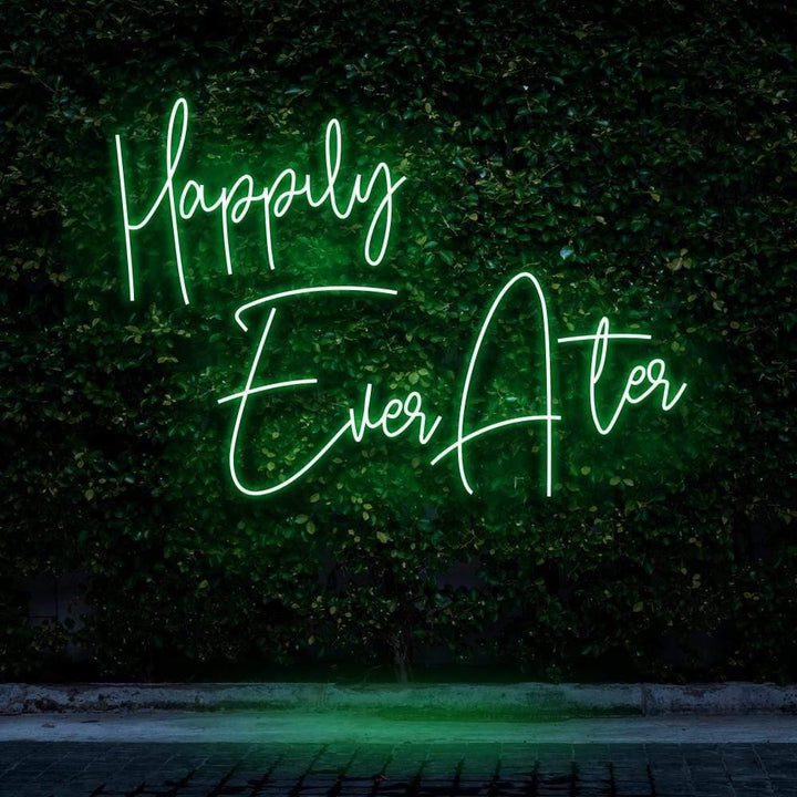 Happily Ever After LED Neon Sign