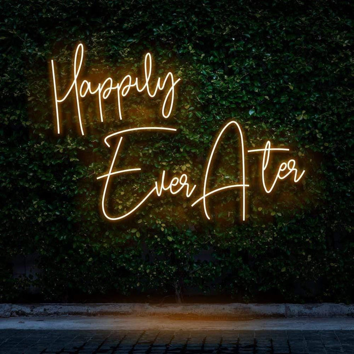 Happily Ever After LED Neon Sign