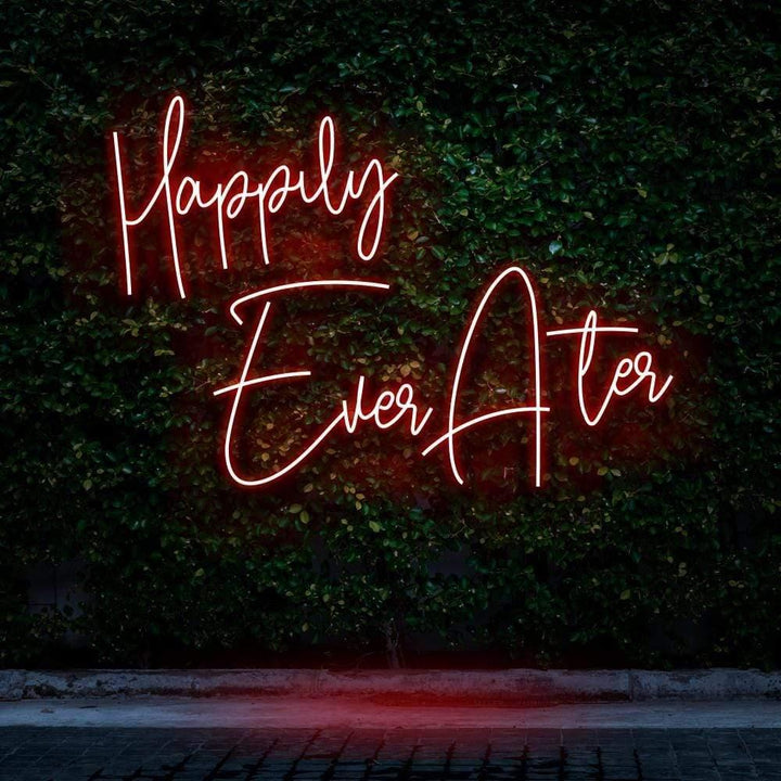 Happily Ever After LED Neon Sign