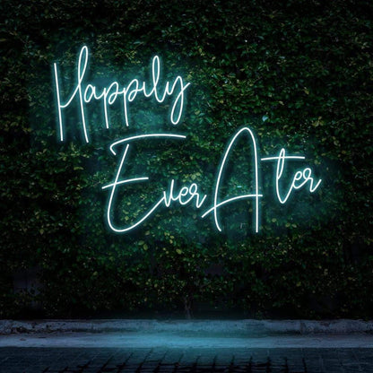 Happily Ever After LED Neon Sign