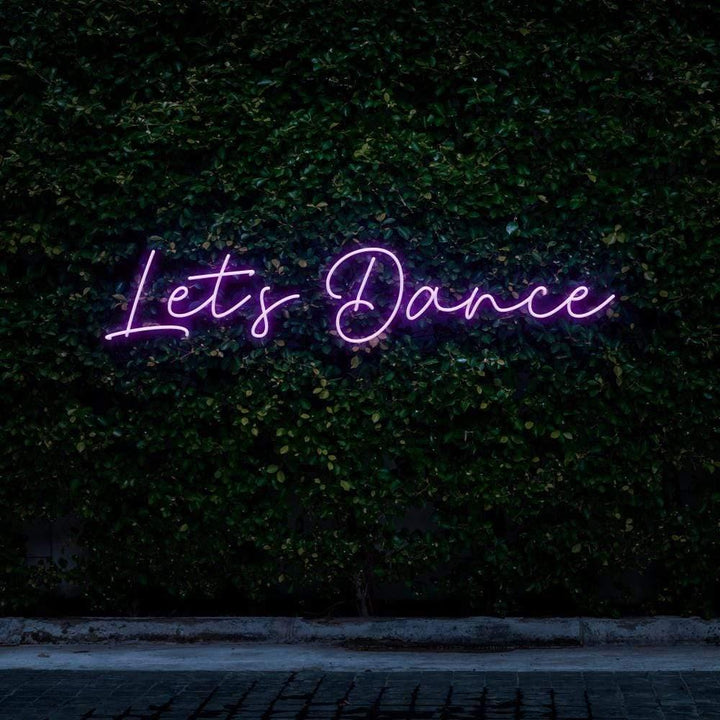 Lets Dance LED Neon Sign