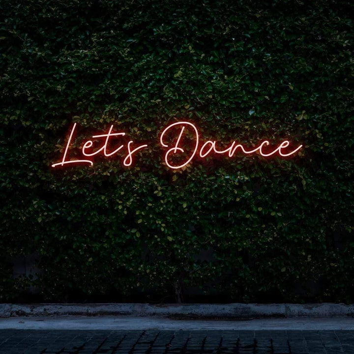 Lets Dance LED Neon Sign