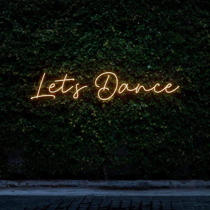 Lets Dance LED Neon Sign