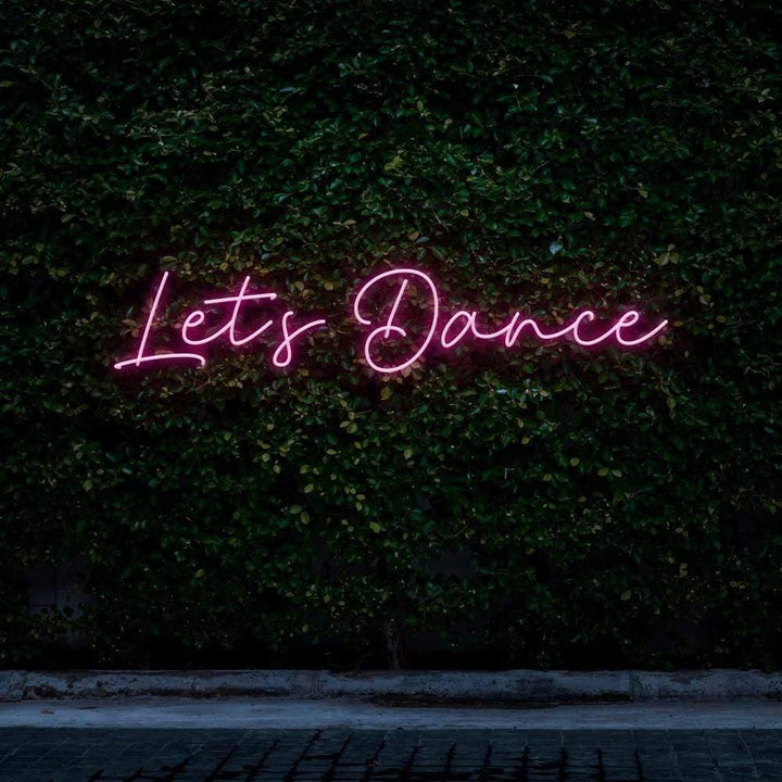 Lets Dance LED Neon Sign