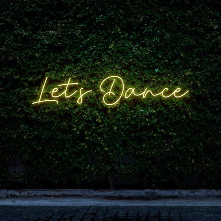 Lets Dance LED Neon Sign