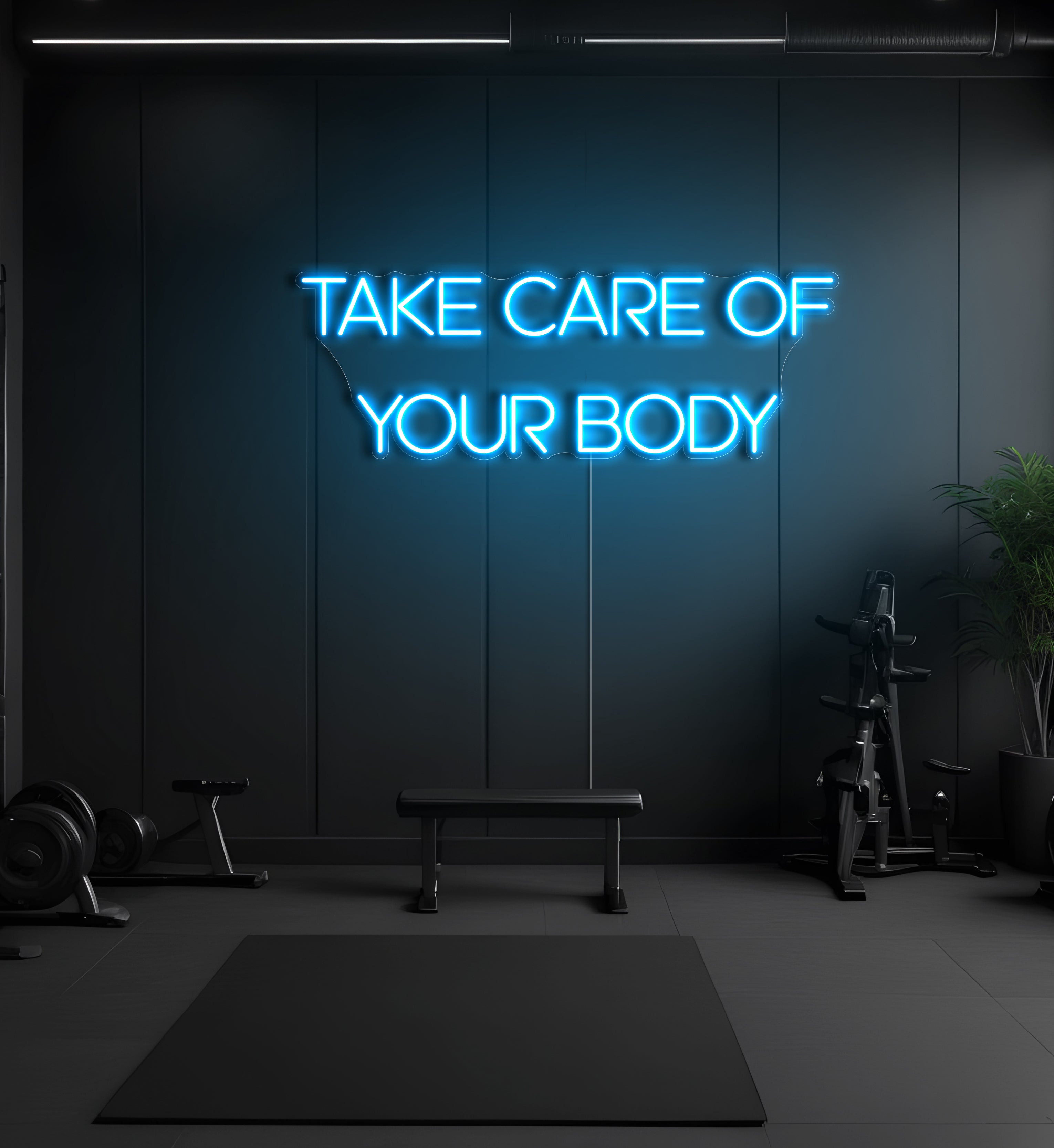 Take Care Of Your Body LED Neon Sign