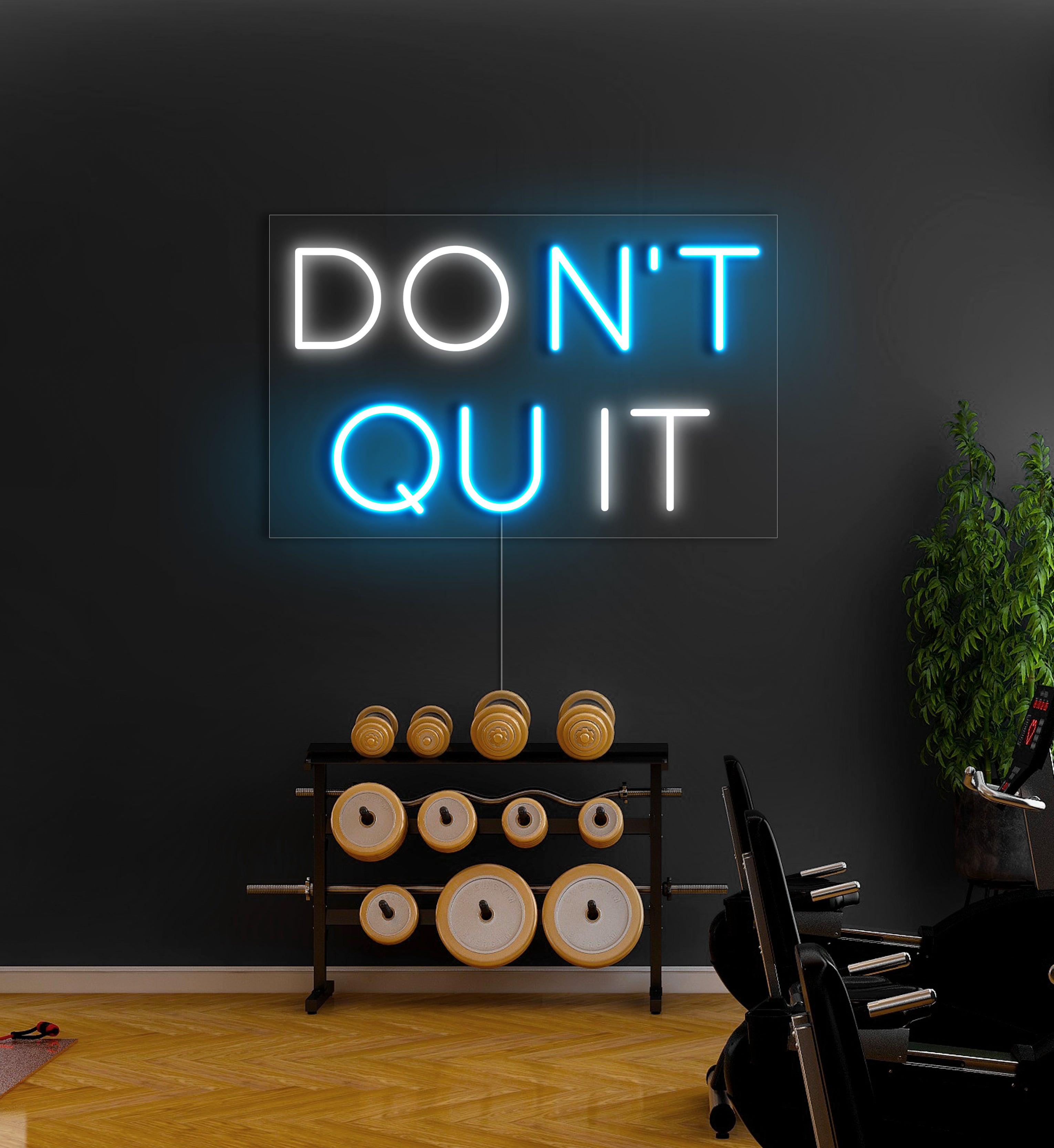 Don't Quit LED Neon Sign