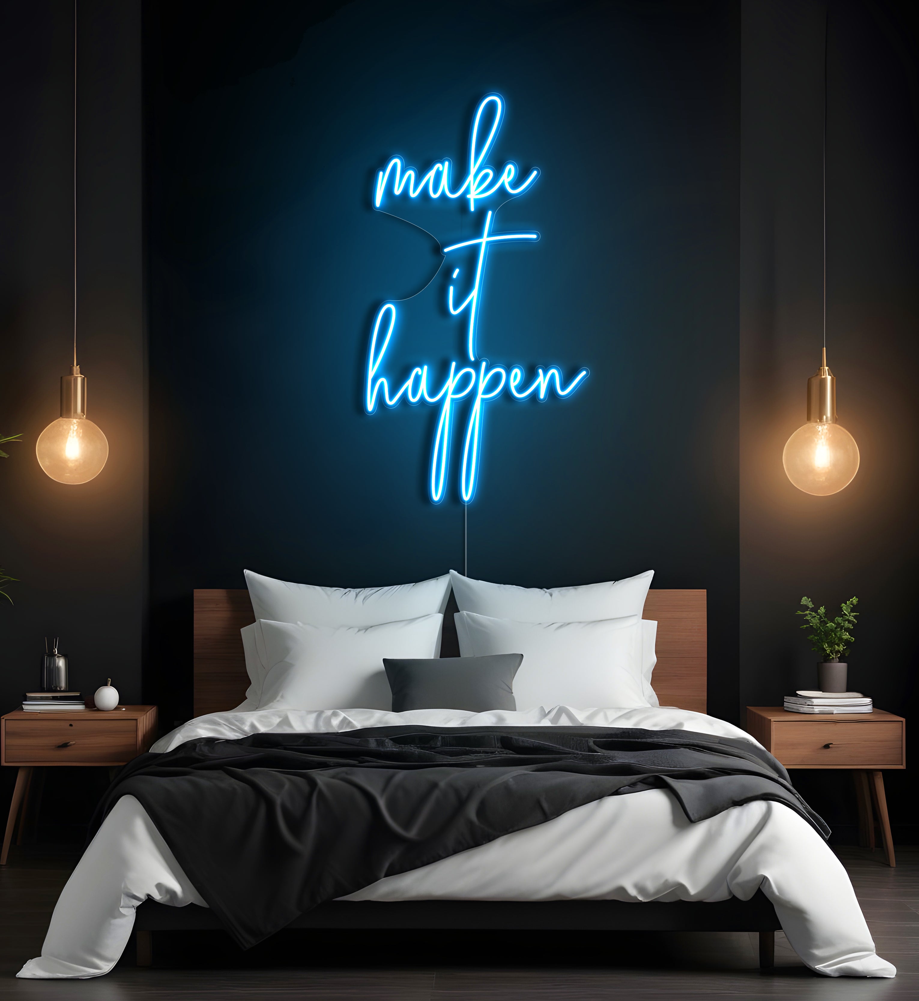 Make It Happen LED Neon Sign