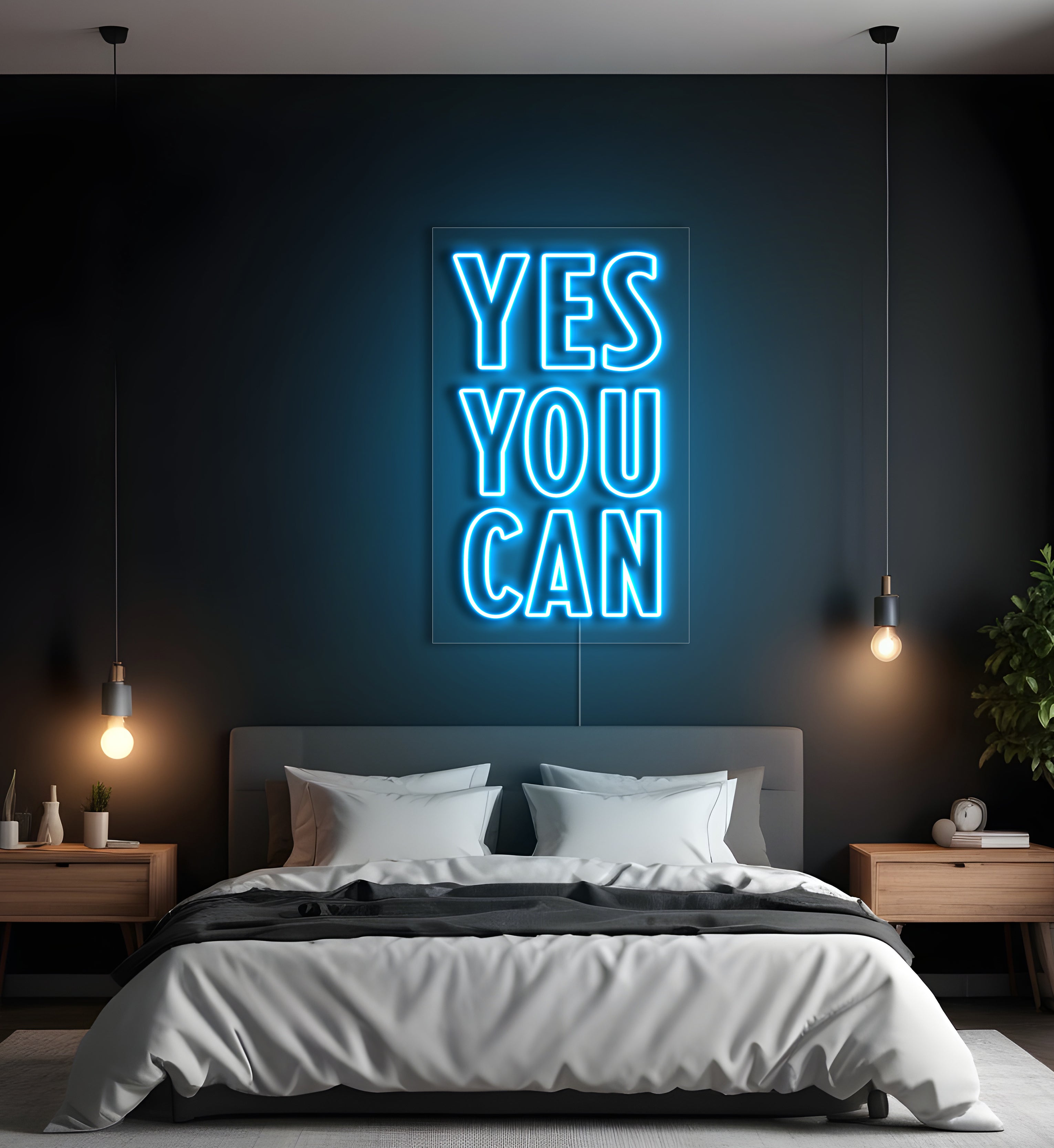 Yes You Can LED Neon Sign