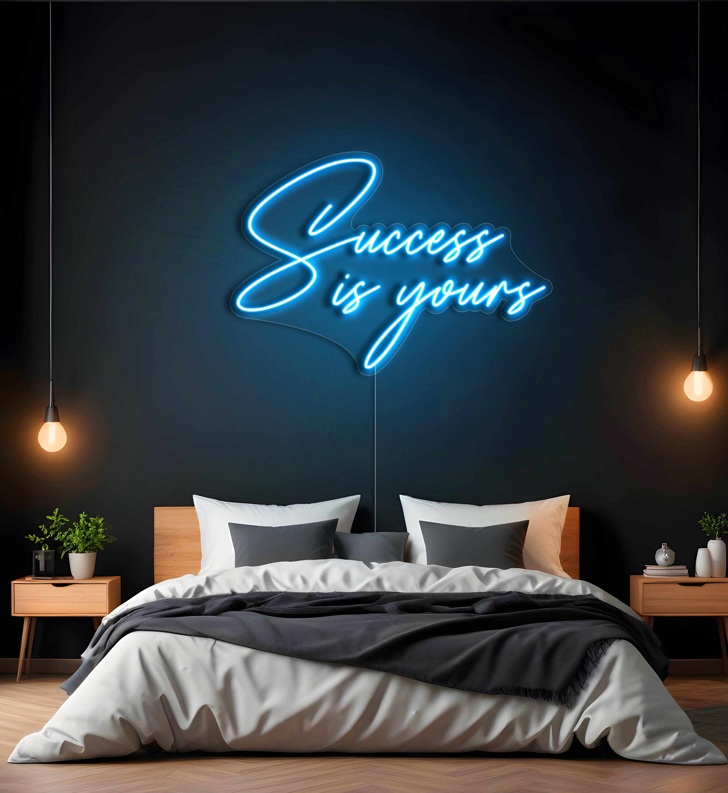 Success Is Yours LED Neon Sign