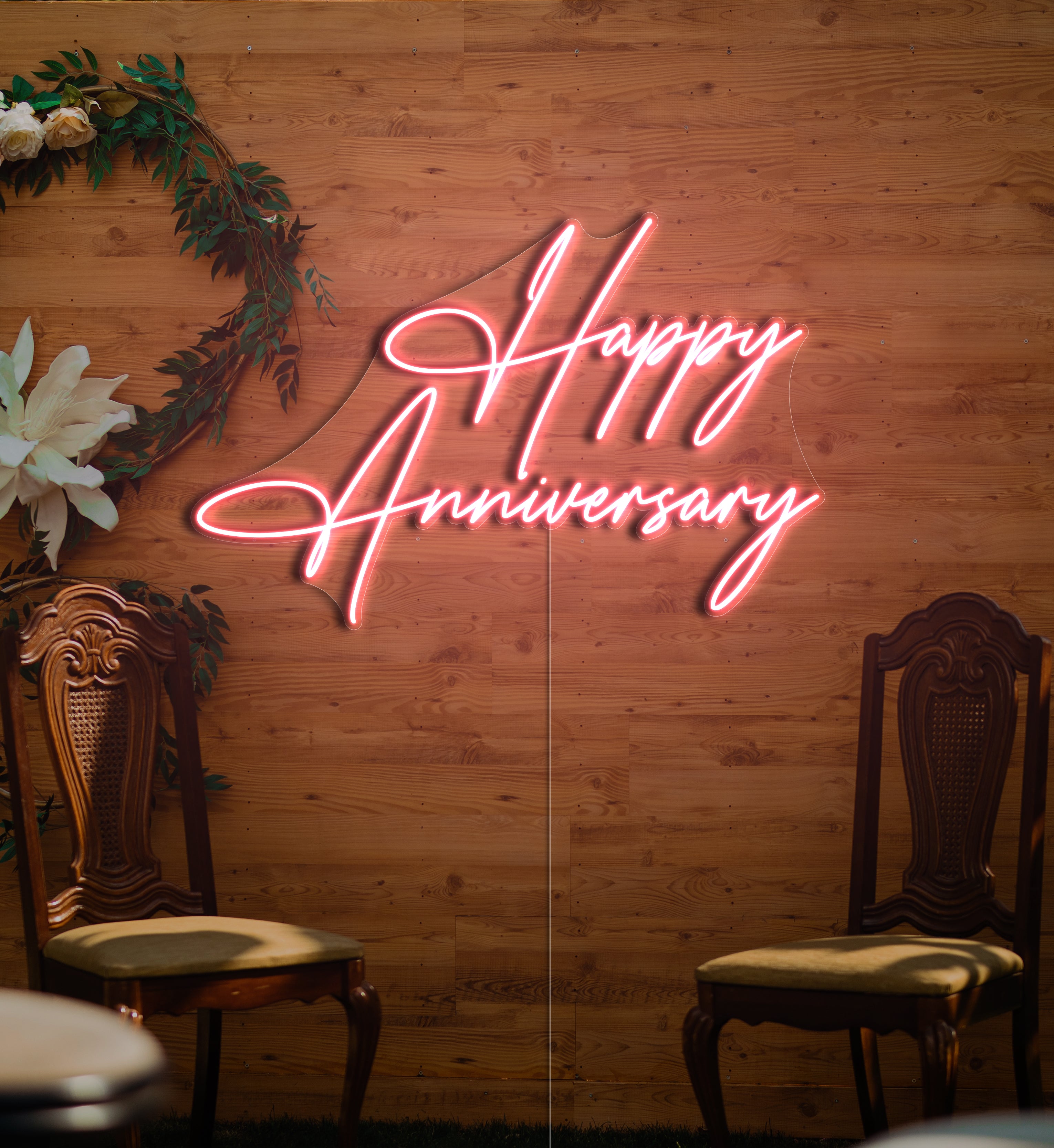 Happy Anniversary LED Neon Sign