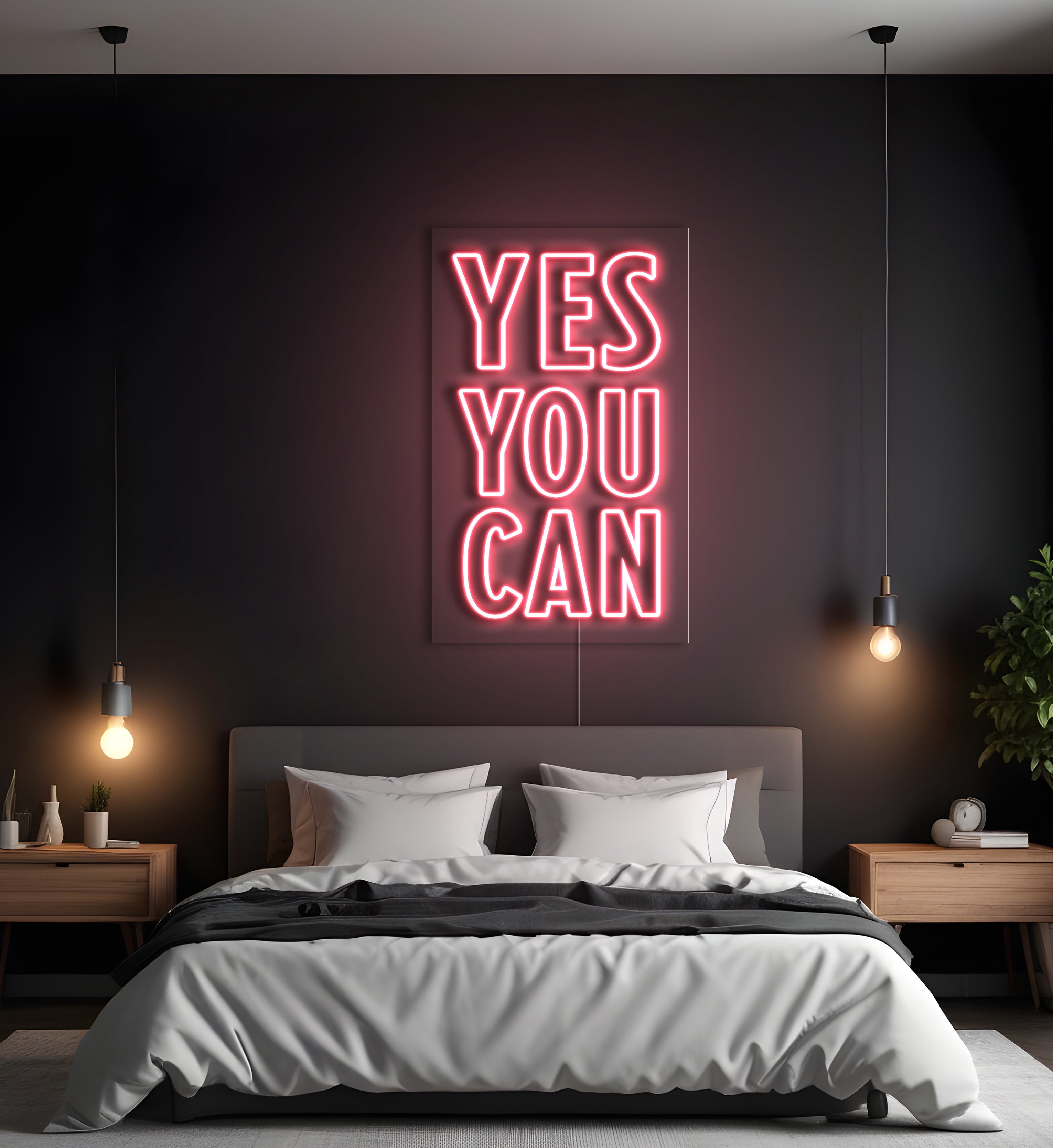 Yes You Can LED Neon Sign