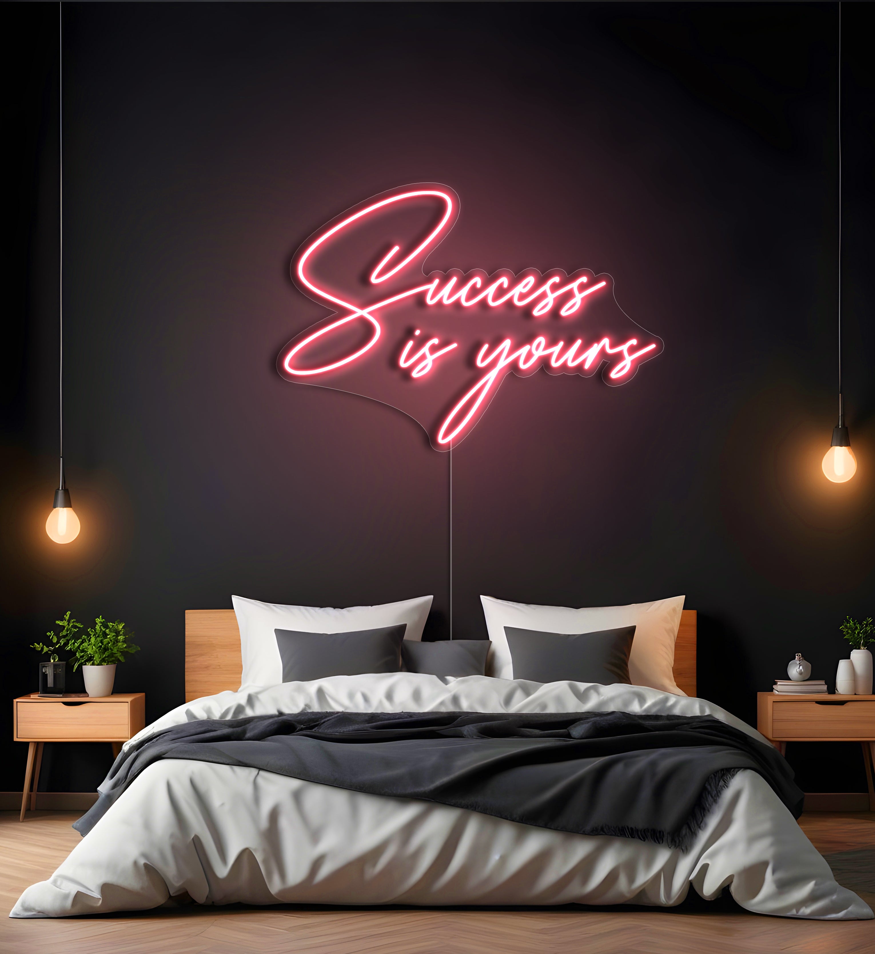Success Is Yours LED Neon Sign