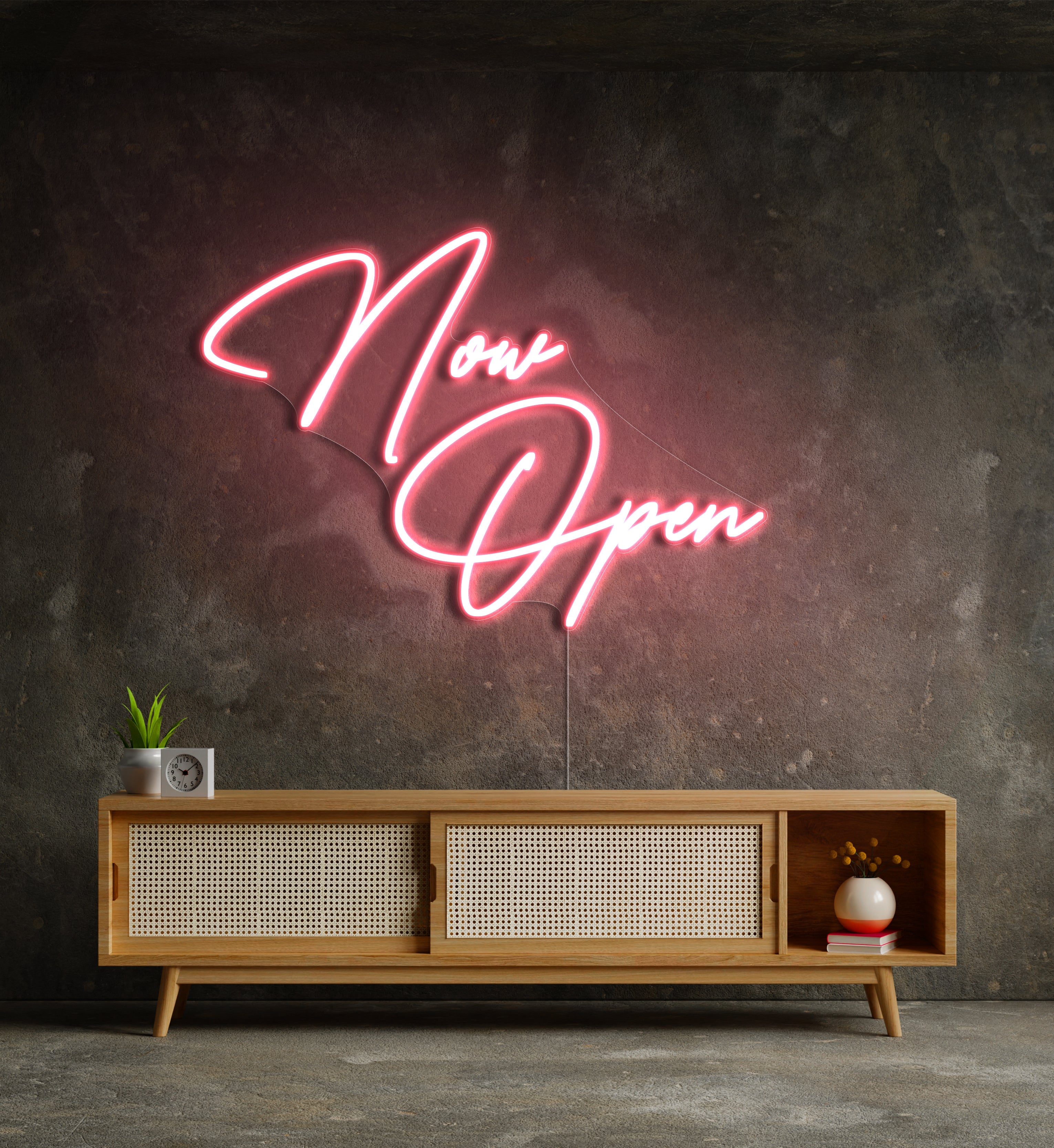 Now Open LED Neon Sign