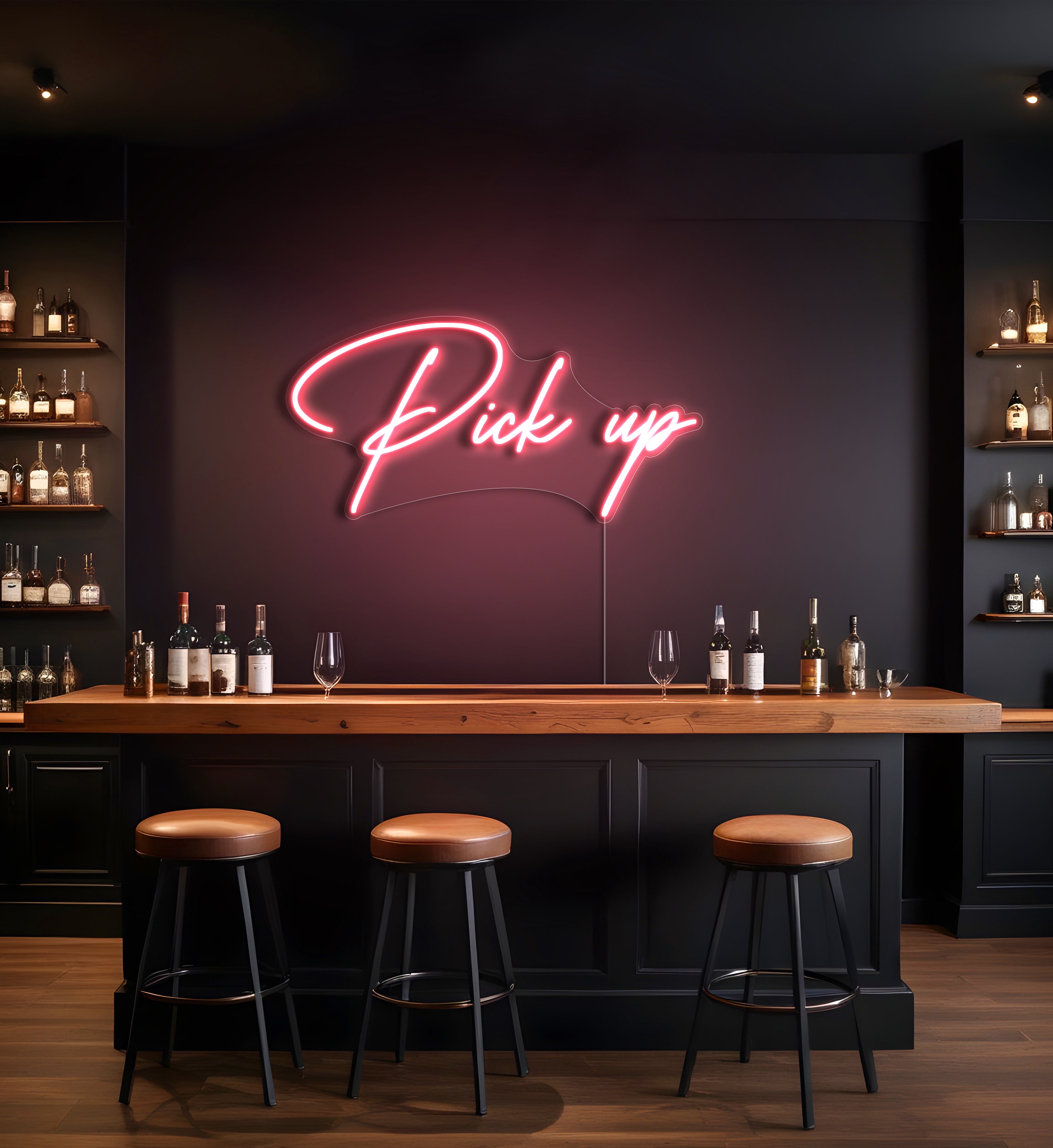 Pick Up LED Neon Sign