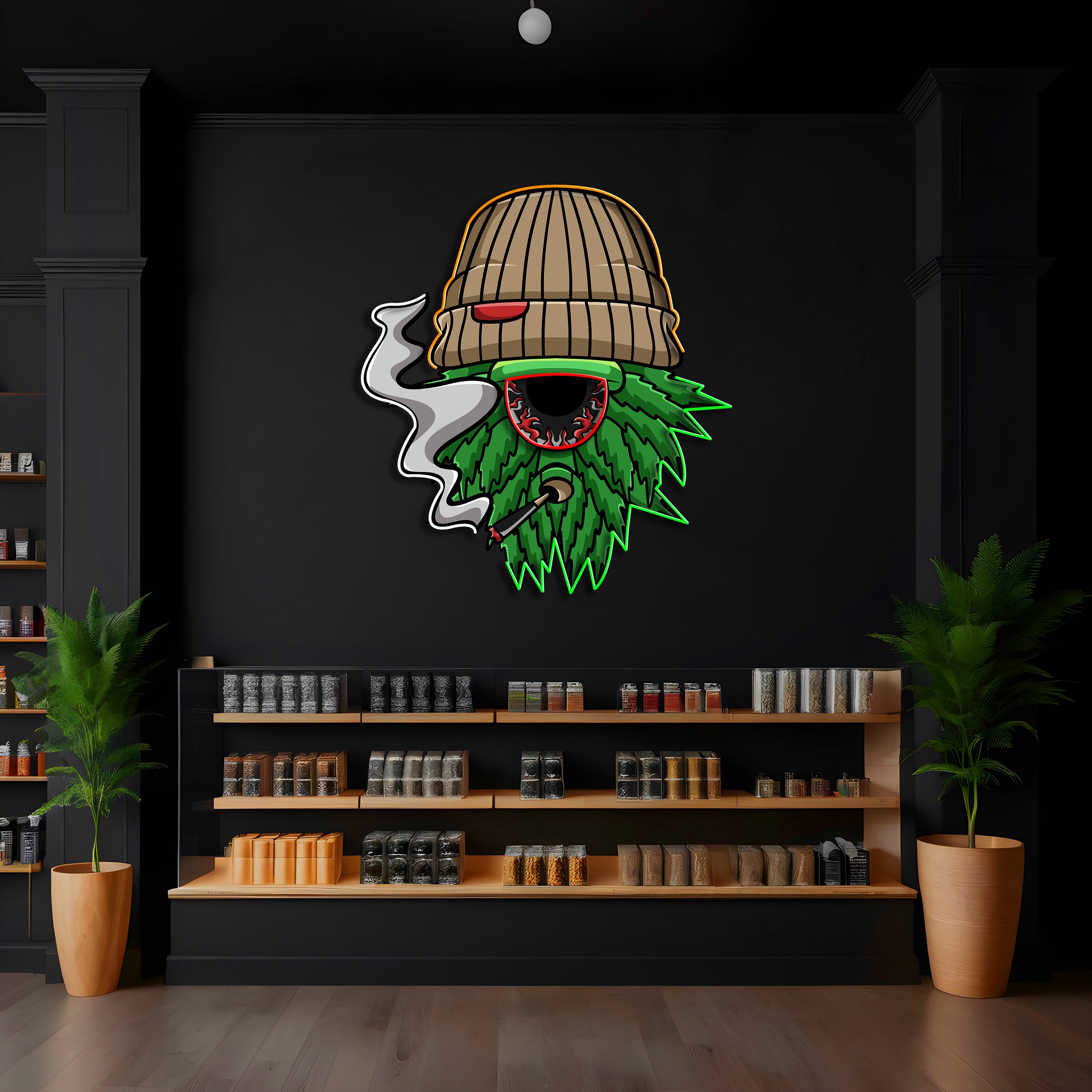 Smokin' Buds LED Neon Pop Art