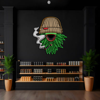 Smokin' Buds LED Neon Pop Art