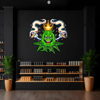 King Budz LED Neon Pop Art