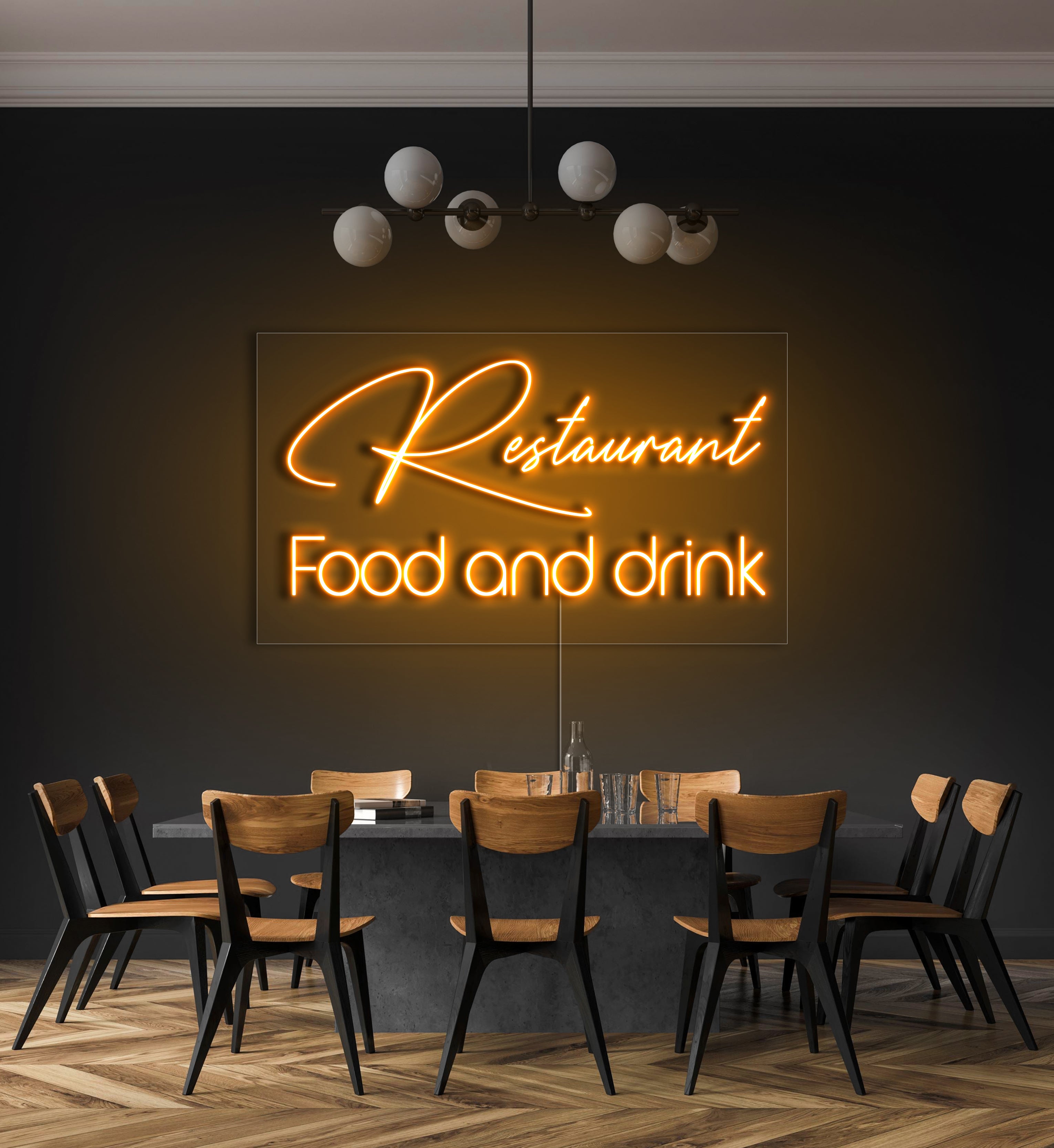 Restaurant Food & Drink LED Neon Sign
