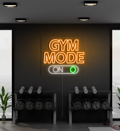 Gym Mode LED Neon Sign
