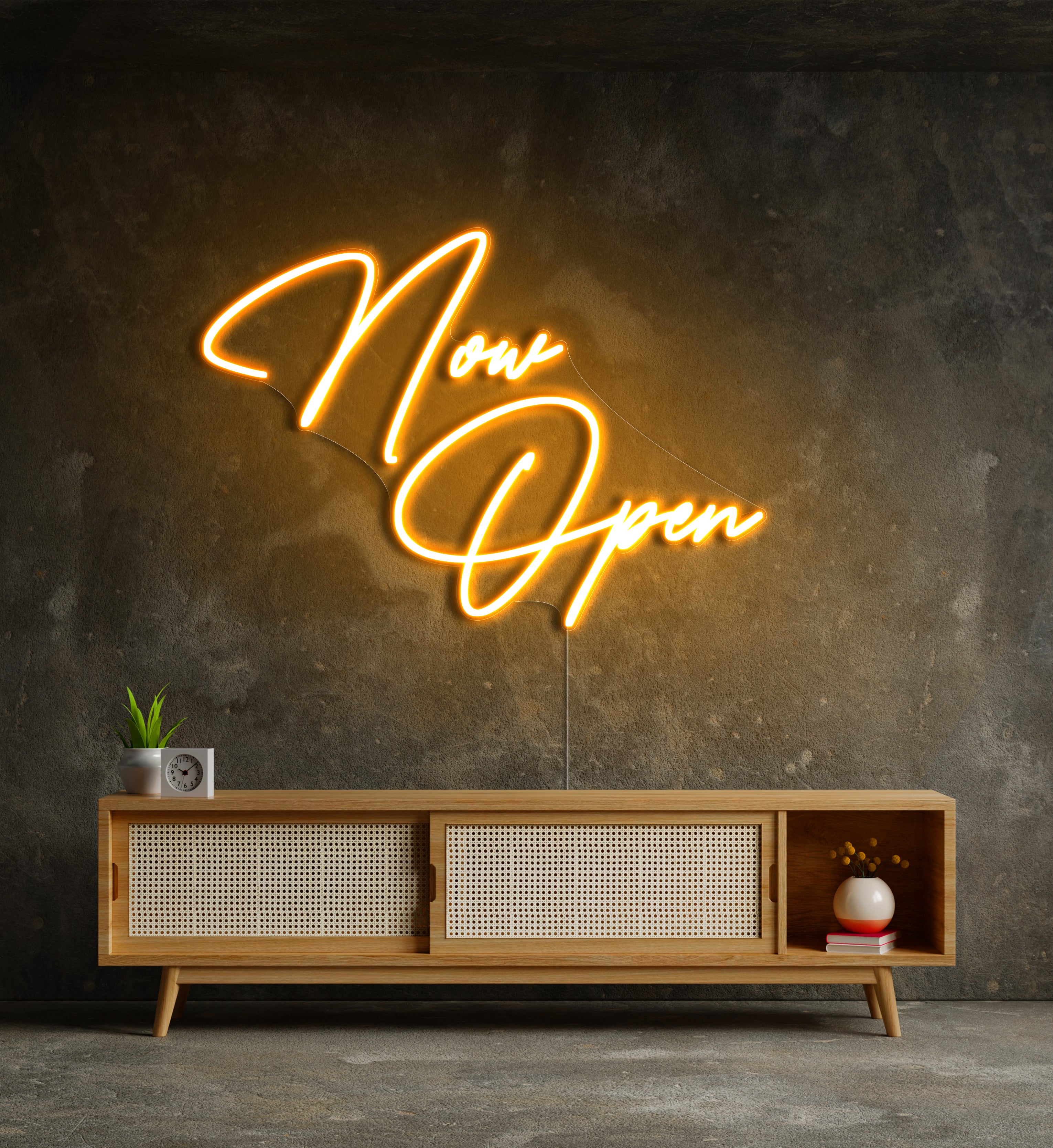 Now Open LED Neon Sign