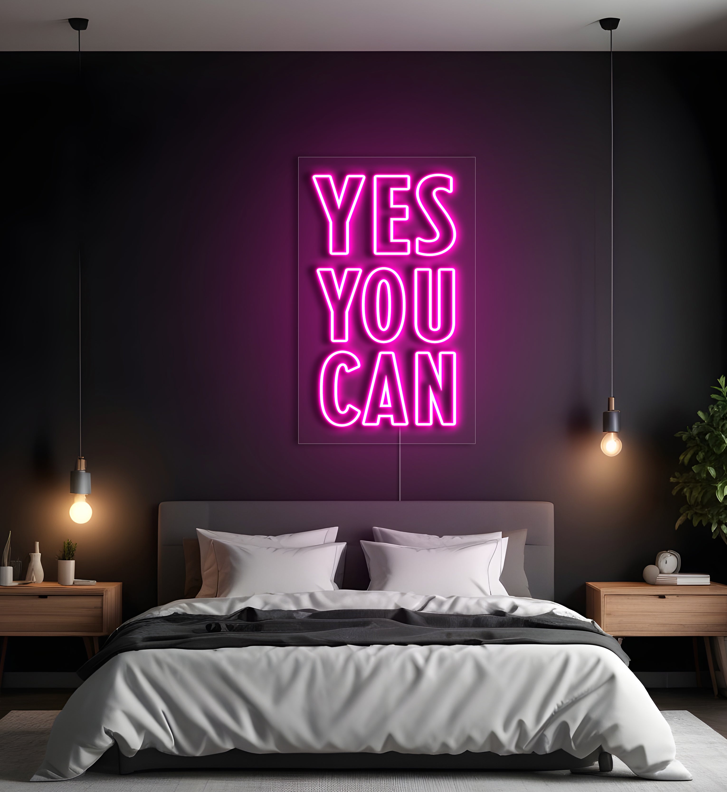 Yes You Can LED Neon Sign