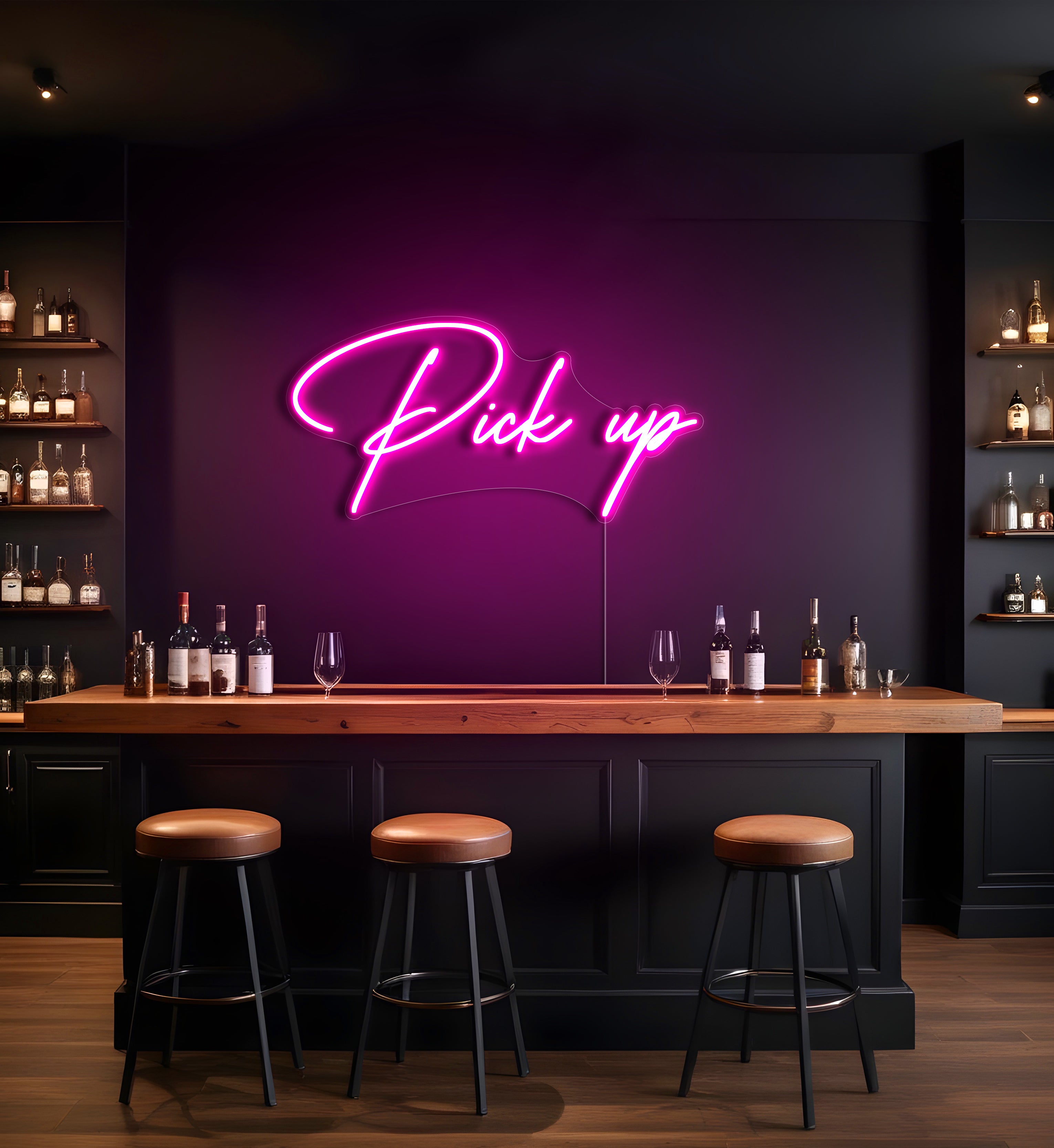 Pick Up LED Neon Sign