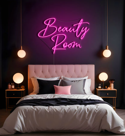 Beauty Room LED Neon Sign
