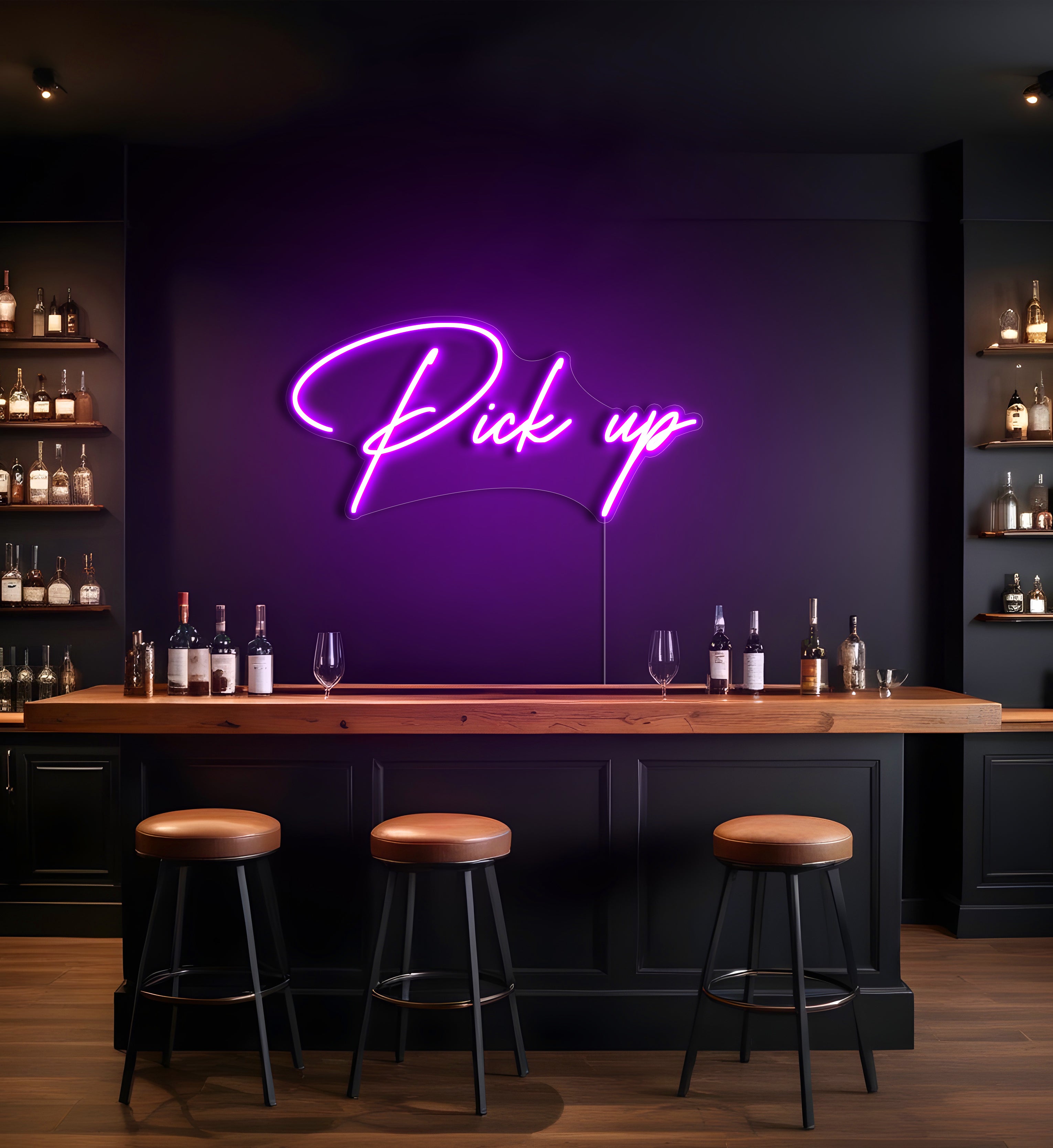 Pick Up LED Neon Sign