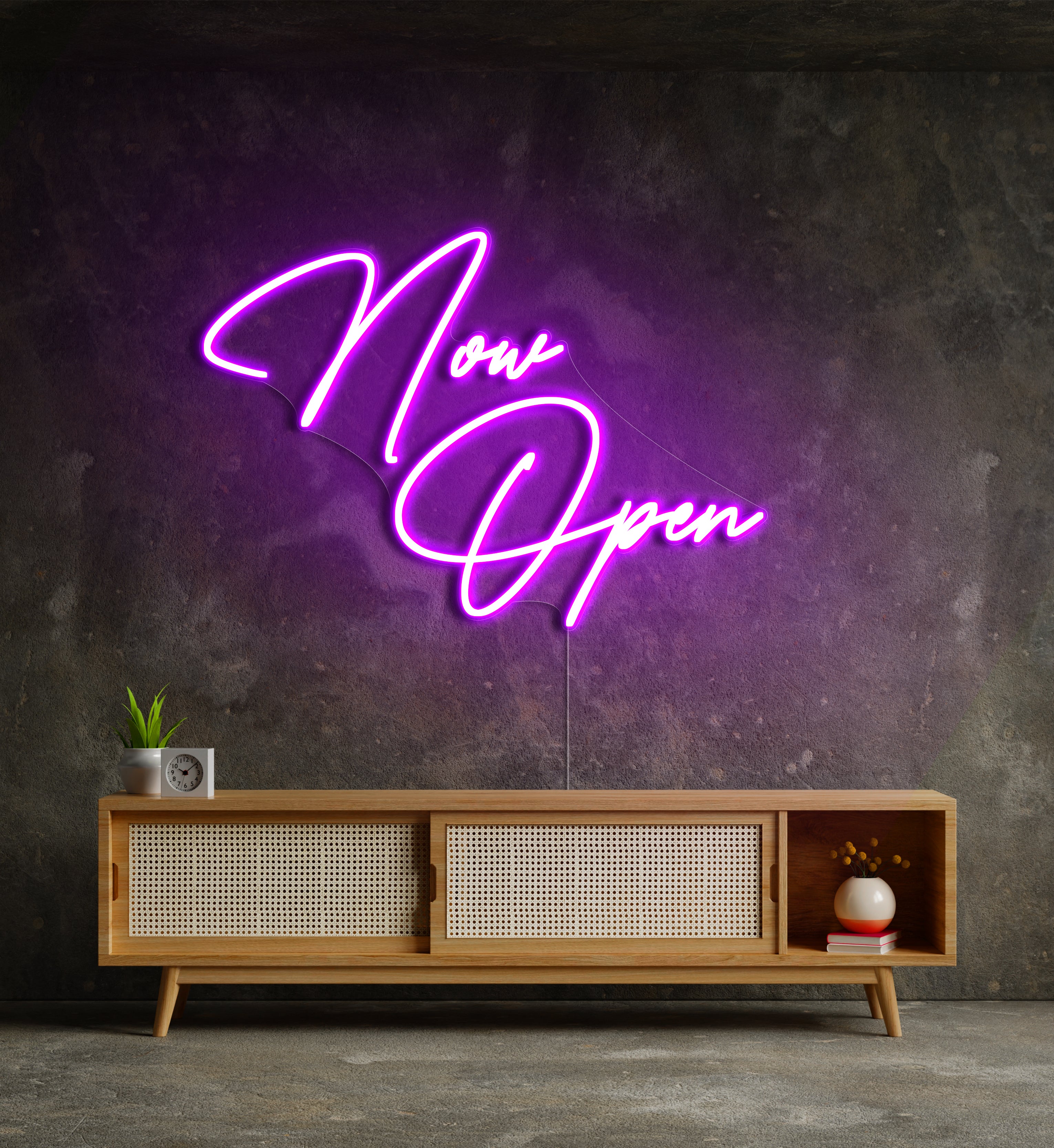 Now Open LED Neon Sign