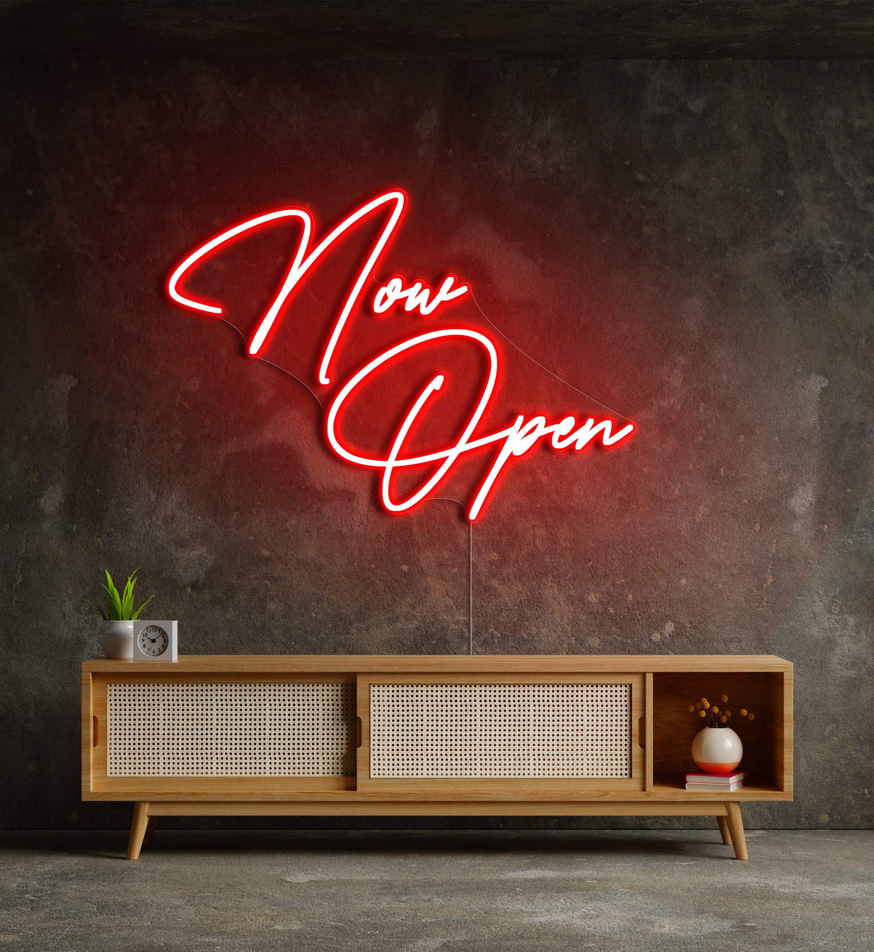 Now Open LED Neon Sign