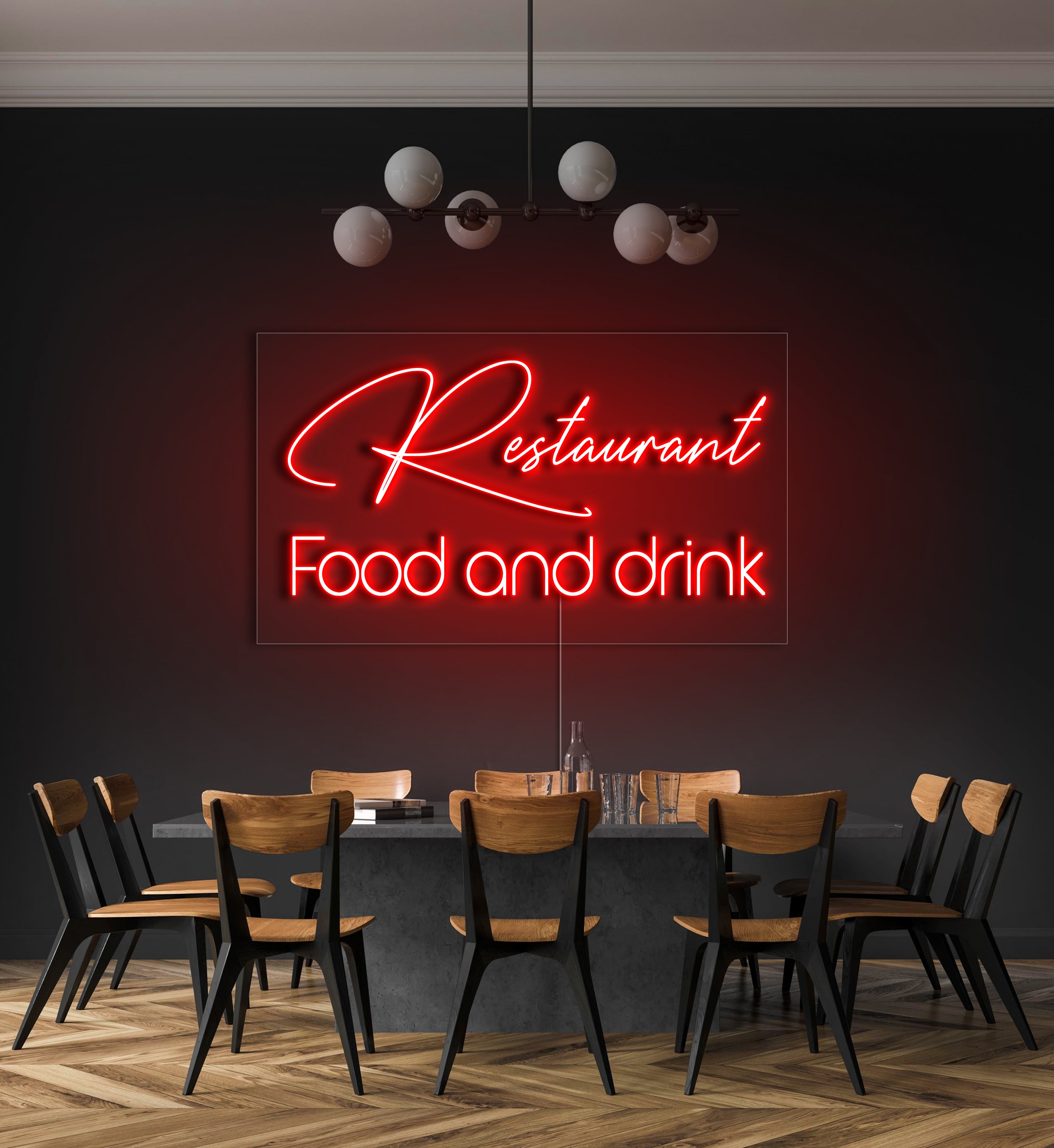 Restaurant Food & Drink LED Neon Sign
