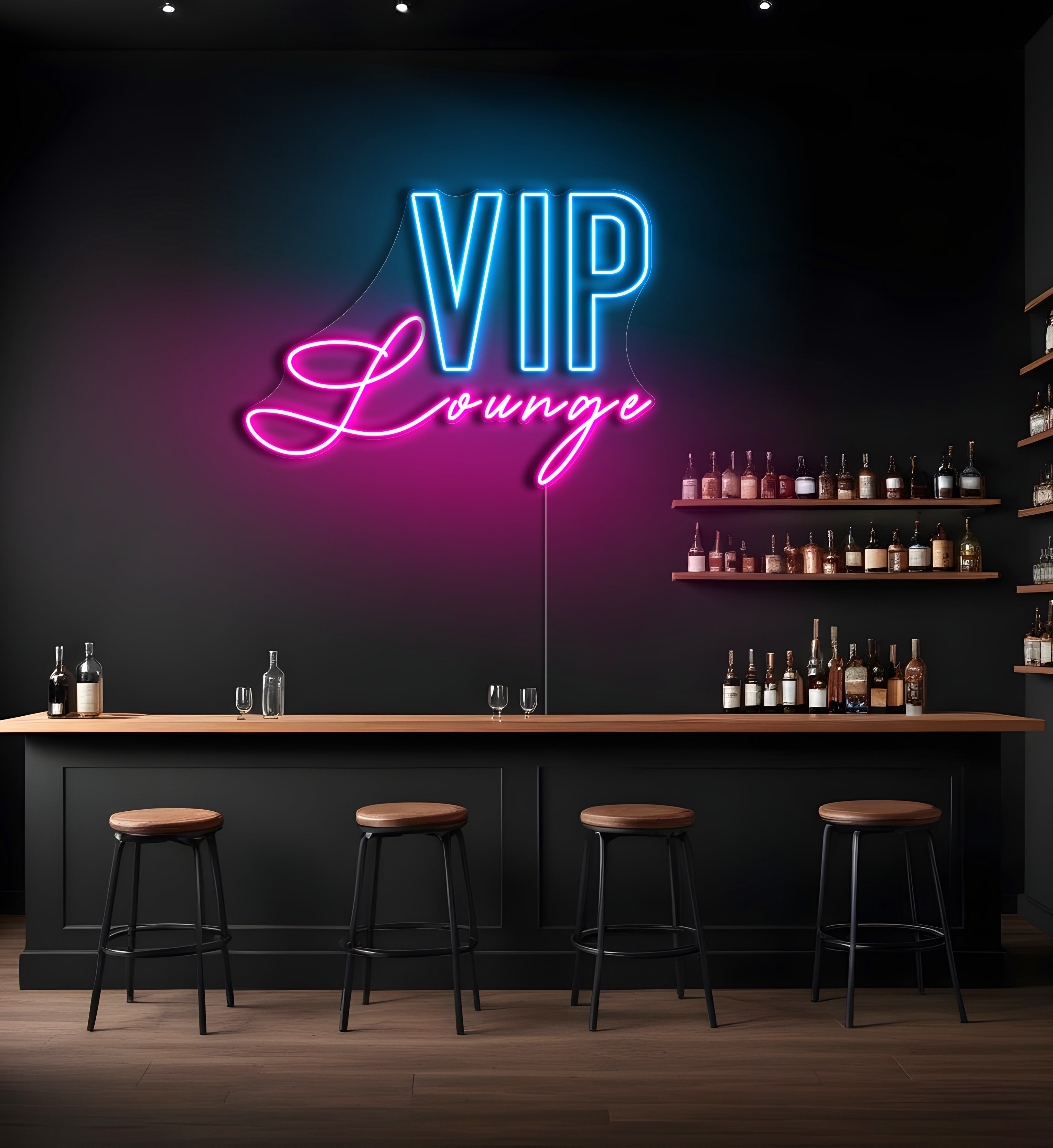 VIP Lounge LED Neon Sign