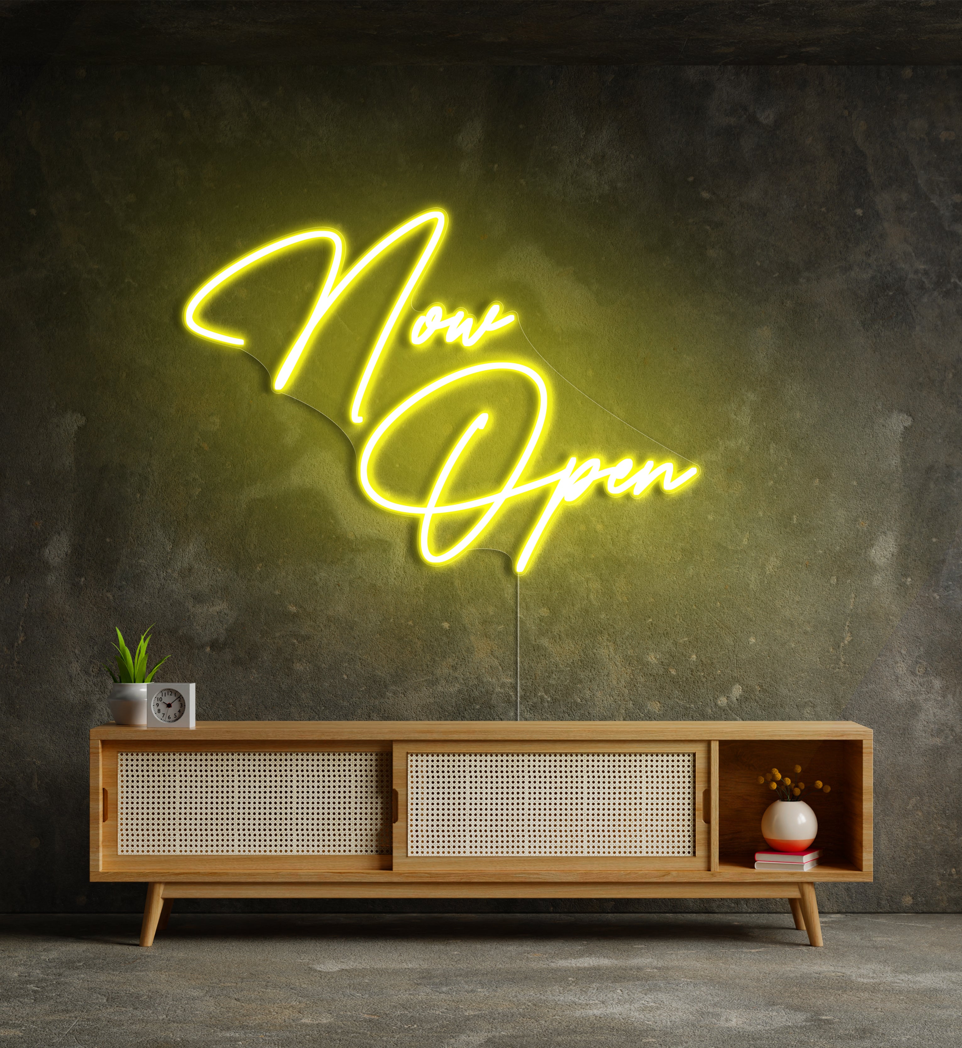 Now Open LED Neon Sign