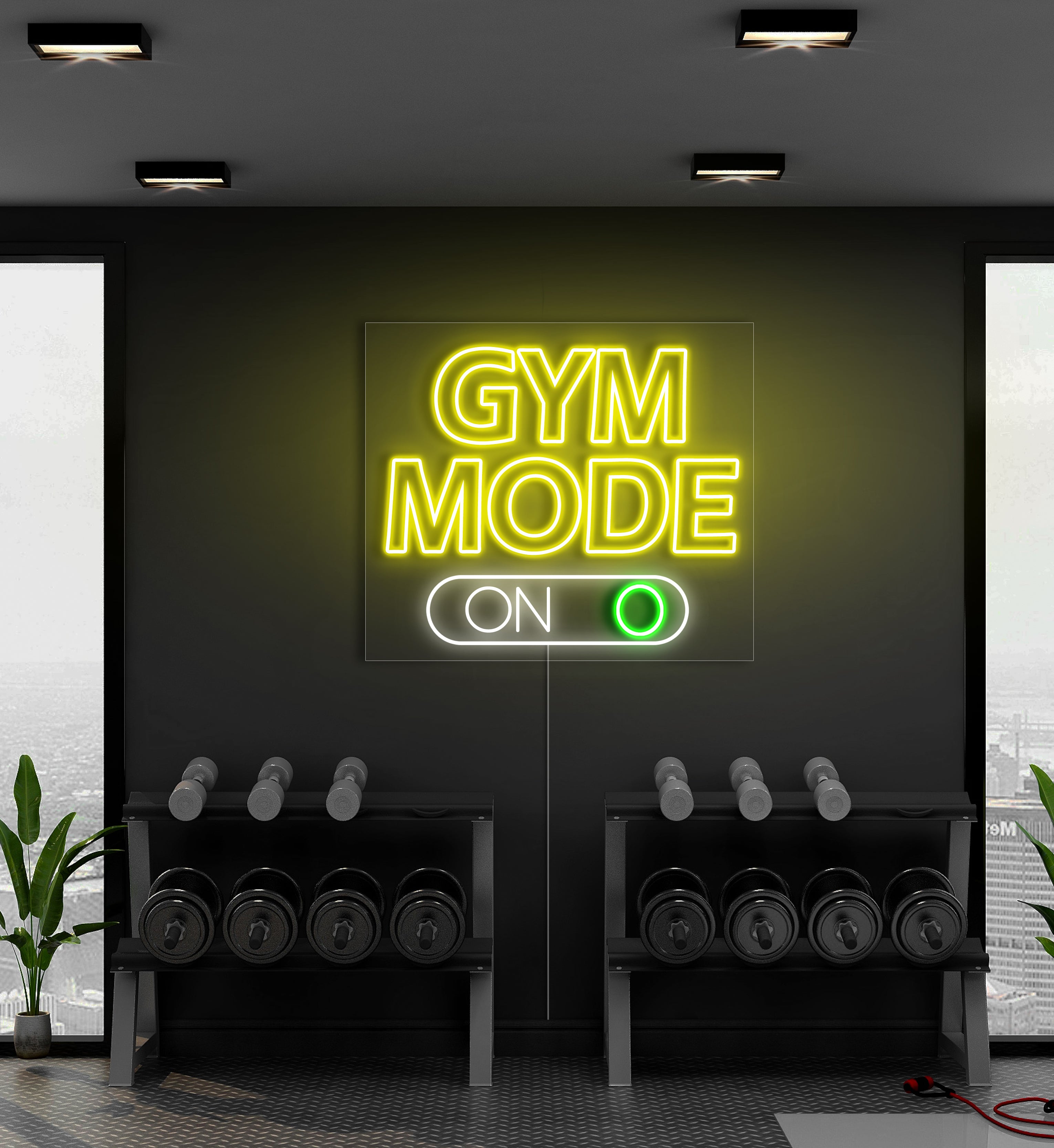 Gym Mode LED Neon Sign