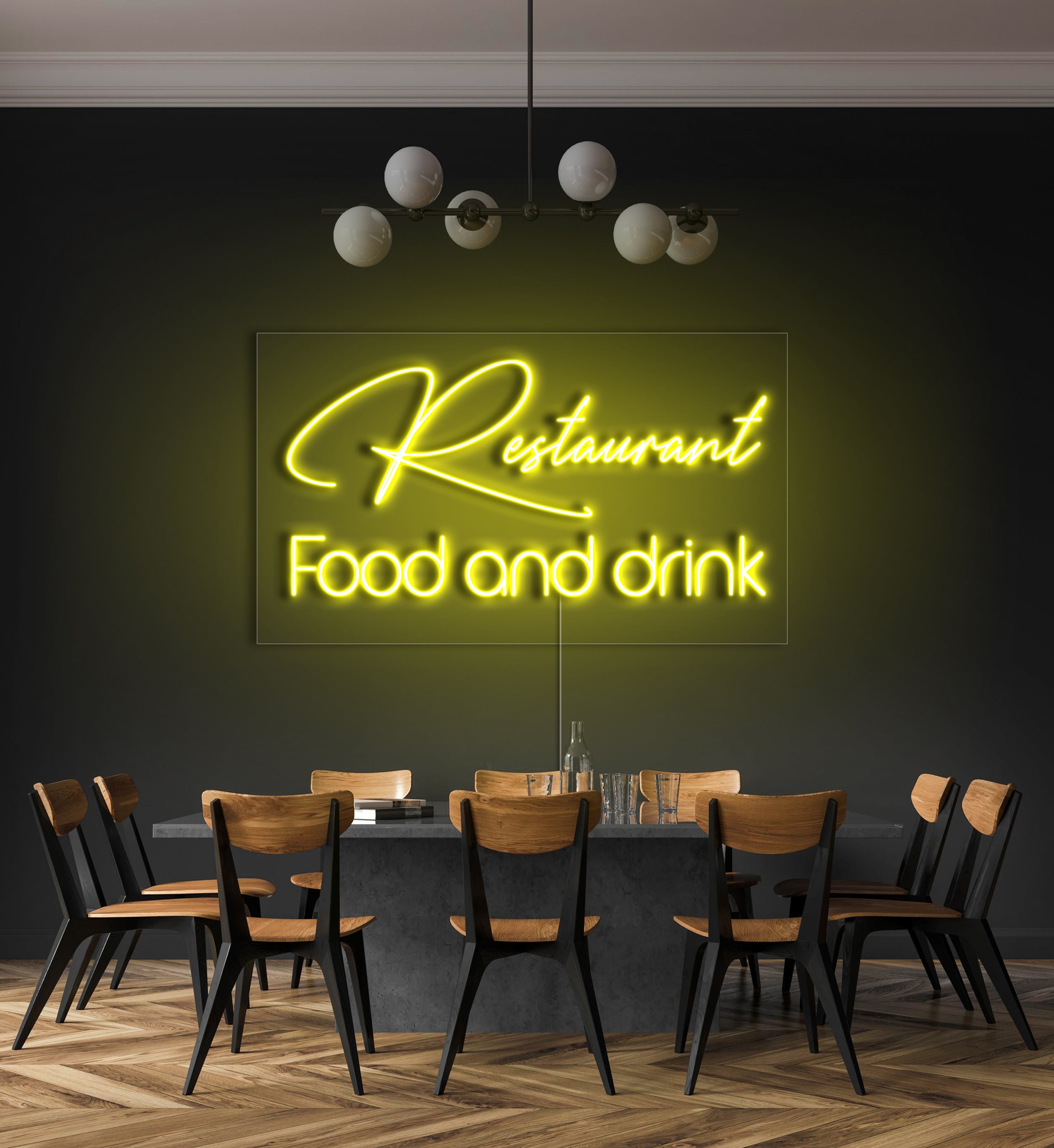 Restaurant Food & Drink LED Neon Sign
